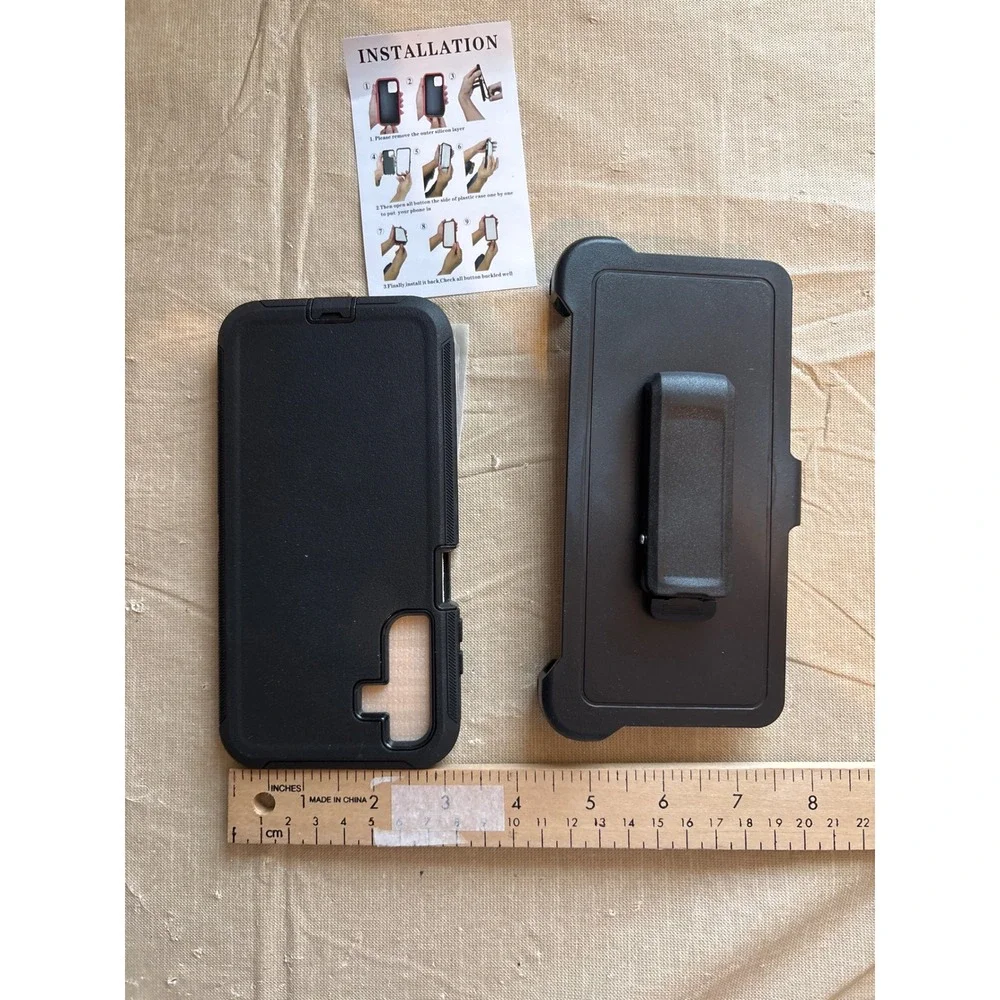 DROP+ Heavy Duty Case with Holster for‎ Samsung Galaxy A15 Military Tested